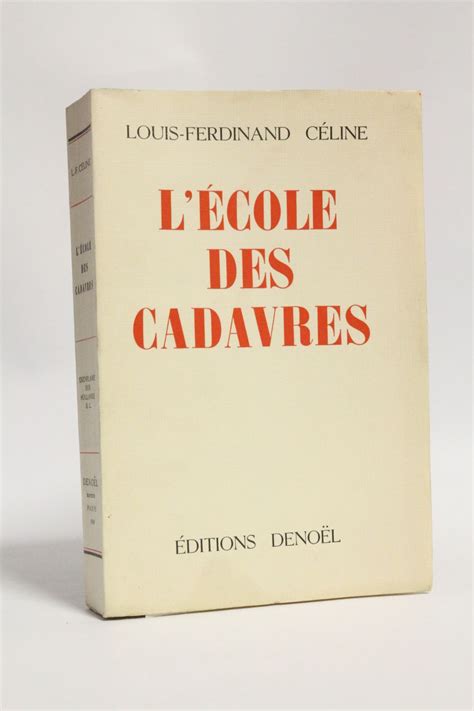 celine l ecole des cadavres